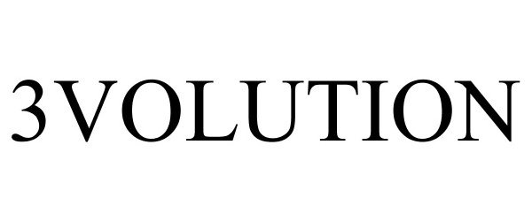 Trademark Logo 3VOLUTION
