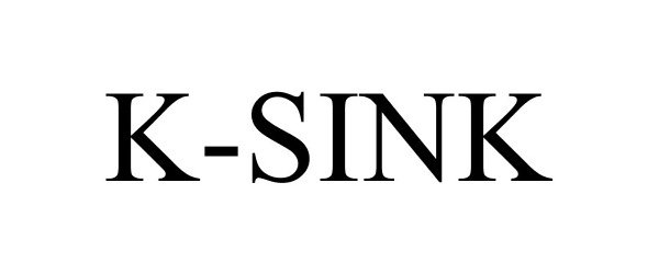 Trademark Logo K-SINK
