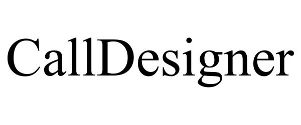 Trademark Logo CALLDESIGNER