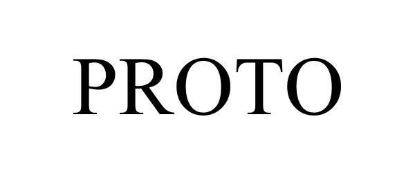 Trademark Logo PROTO
