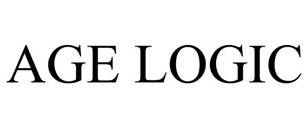 Trademark Logo AGE LOGIC