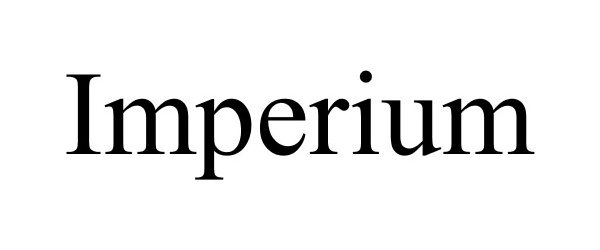 Trademark Logo IMPERIUM