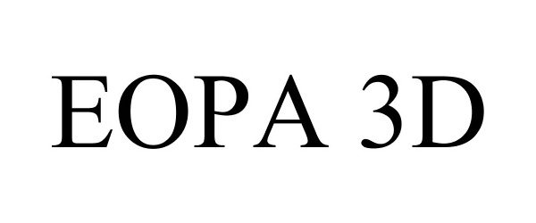 Trademark Logo EOPA 3D