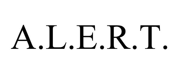 Trademark Logo A.L.E.R.T.