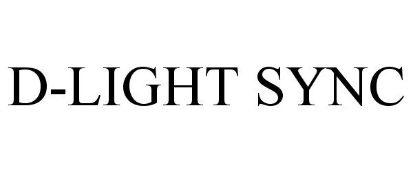Trademark Logo D-LIGHT SYNC