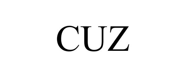 Trademark Logo CUZ
