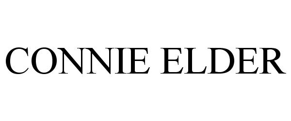 Trademark Logo CONNIE ELDER