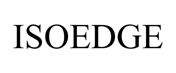 Trademark Logo ISOEDGE