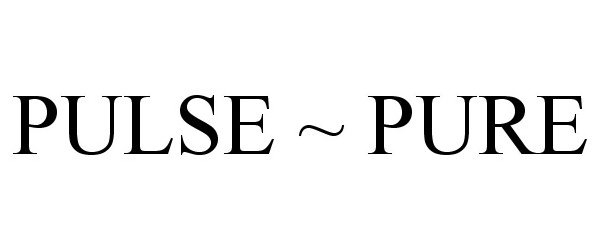 Trademark Logo PULSE ~ PURE