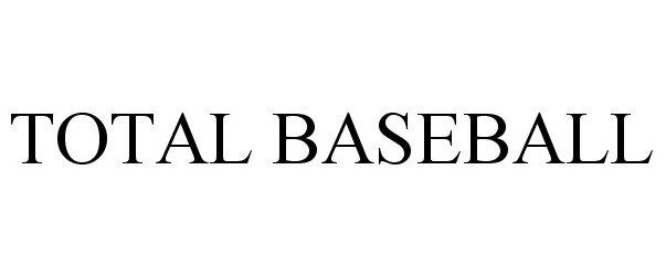 Trademark Logo TOTAL BASEBALL