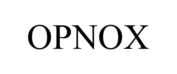 Trademark Logo OPNOX