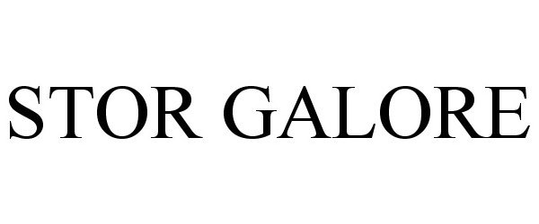 Trademark Logo STOR GALORE