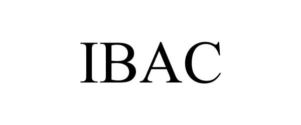 Trademark Logo IBAC