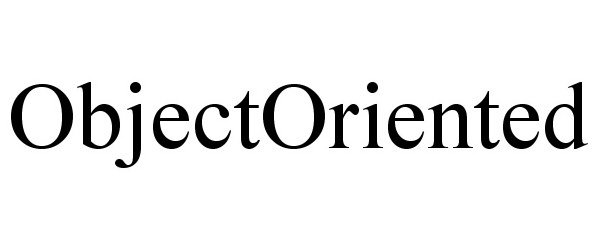  OBJECTORIENTED