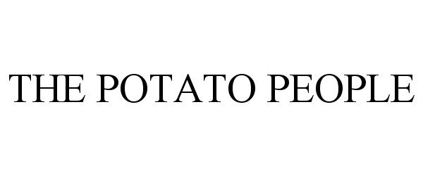  THE POTATO PEOPLE