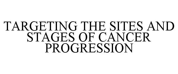  TARGETING THE SITES AND STAGES OF CANCER PROGRESSION
