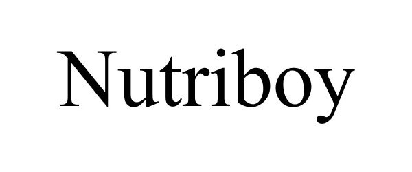 Trademark Logo NUTRIBOY