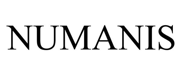 Trademark Logo NUMANIS