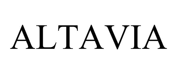 Trademark Logo ALTAVIA