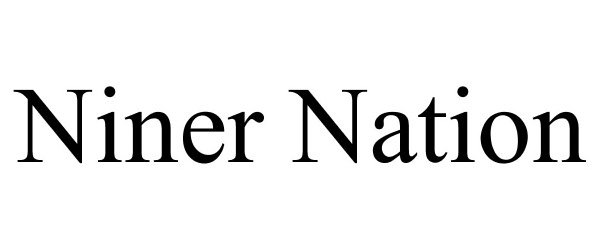 Trademark Logo NINER NATION