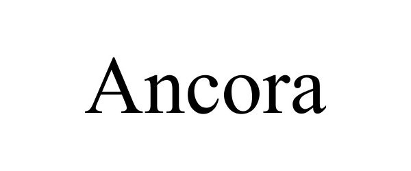 Trademark Logo ANCORA