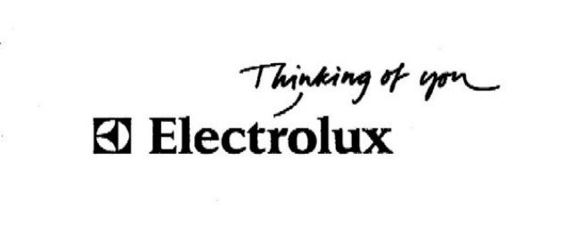  ELECTROLUX THINKING OF YOU