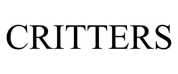 Trademark Logo CRITTERS