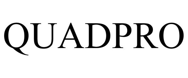 Trademark Logo QUADPRO