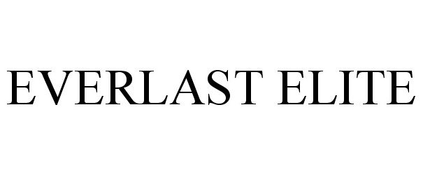 Trademark Logo EVERLAST ELITE