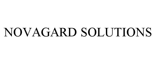 Trademark Logo NOVAGARD SOLUTIONS