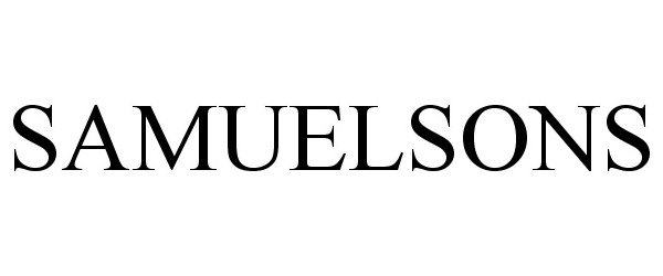 Trademark Logo SAMUELSONS