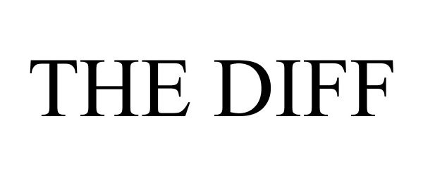 Trademark Logo THE DIFF