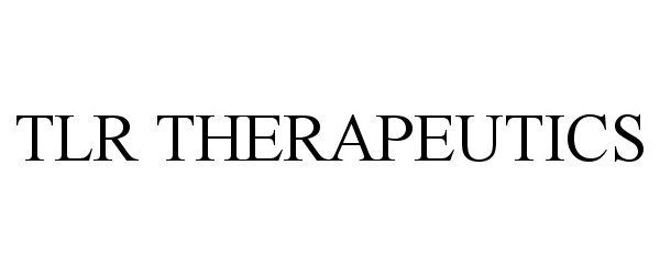 Trademark Logo TLR THERAPEUTICS