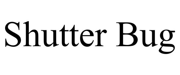Trademark Logo SHUTTER BUG