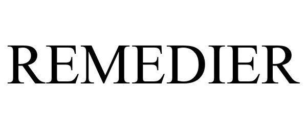 Trademark Logo REMEDIER