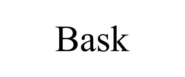Trademark Logo BASK
