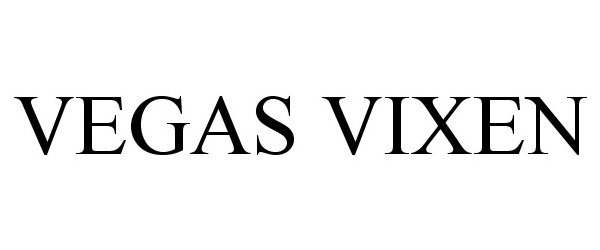 Trademark Logo VEGAS VIXEN