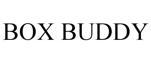 Trademark Logo BOX BUDDY