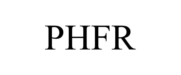 Trademark Logo PHFR