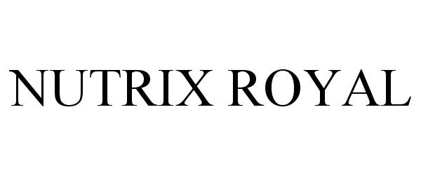Trademark Logo NUTRIX ROYAL