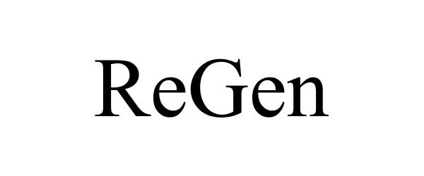 Trademark Logo REGEN