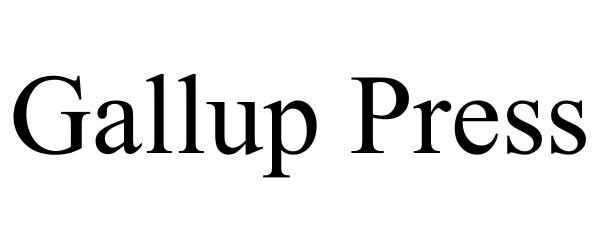  GALLUP PRESS