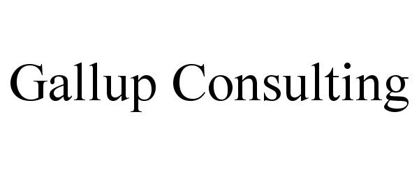  GALLUP CONSULTING