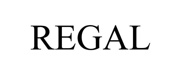 Trademark Logo REGAL