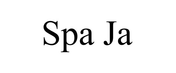  SPA JA