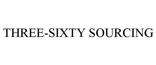 Trademark Logo THREE-SIXTY SOURCING