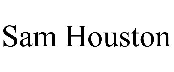 Trademark Logo SAM HOUSTON