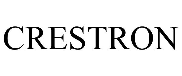 Trademark Logo CRESTRON