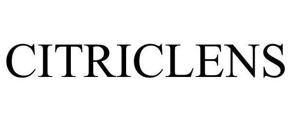 Trademark Logo CITRICLENS