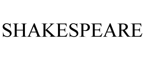 Trademark Logo SHAKESPEARE